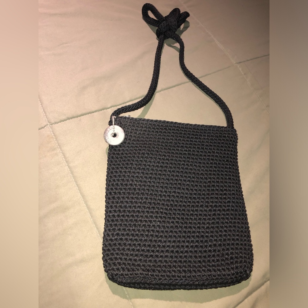 Black Woven “The Sak” Purse